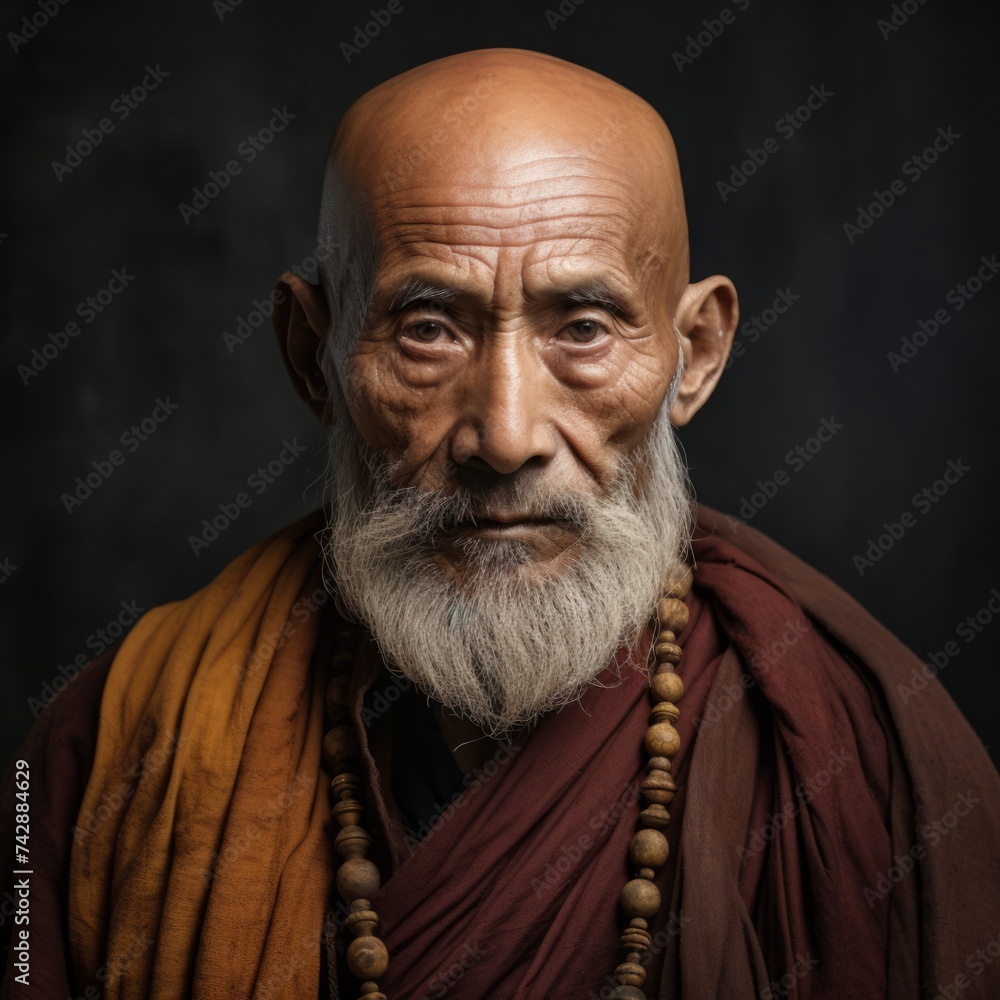 old bald monk old bald monk