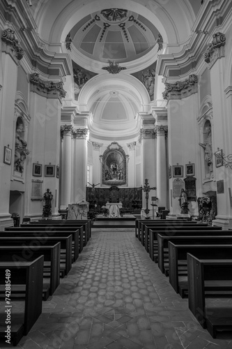 Montelupone, Marche, Italy. Church of San Francesco photo