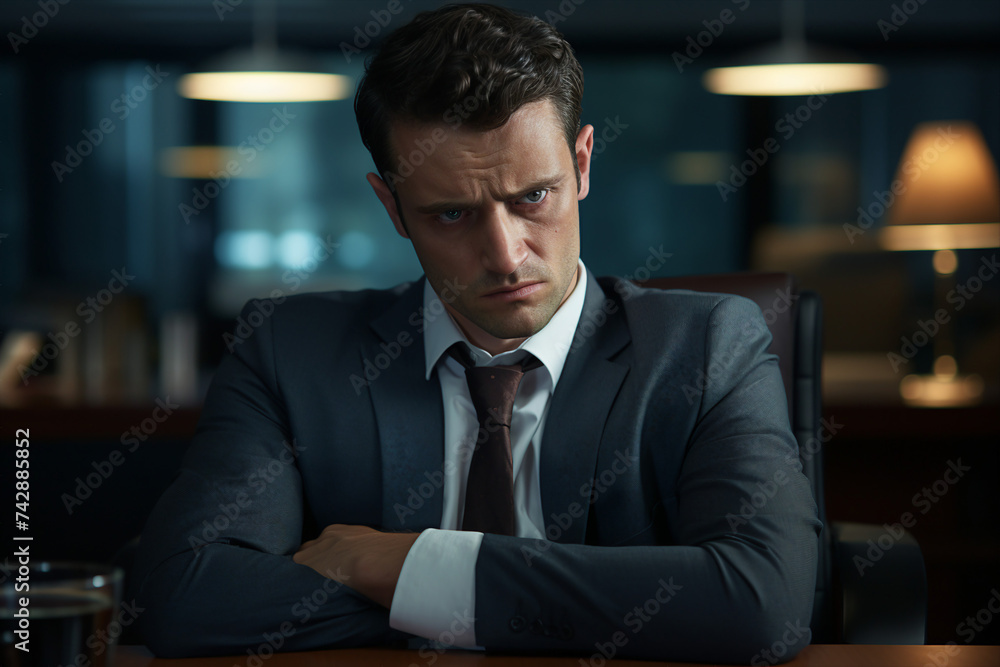 Professional workers at workspace office managers confident successful people Generative AI Professional workers at workspace office managers confident successful people Generative AI