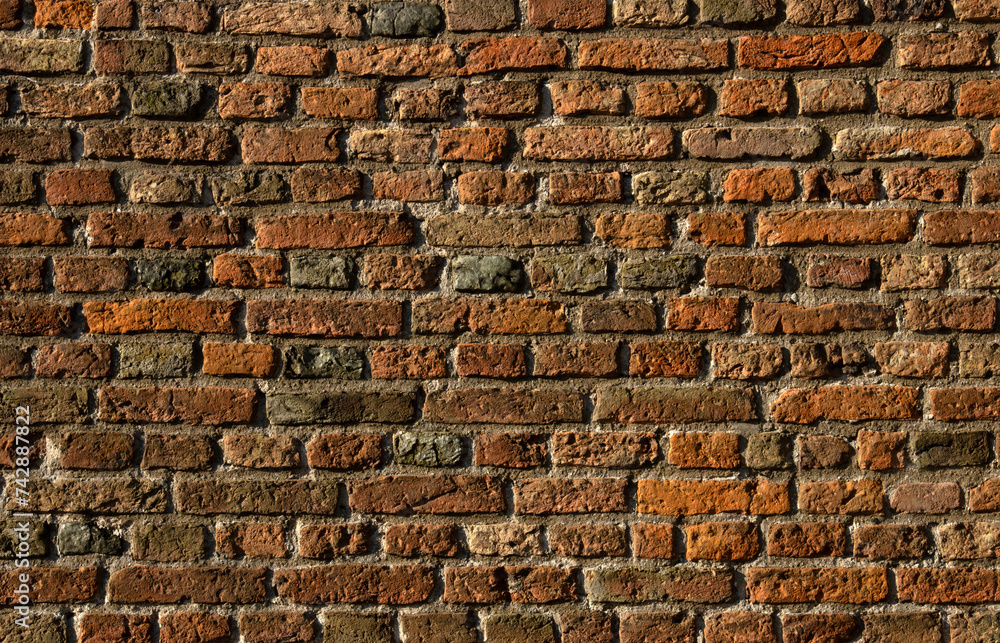 Fototapeta premium Brick texture is old stone background