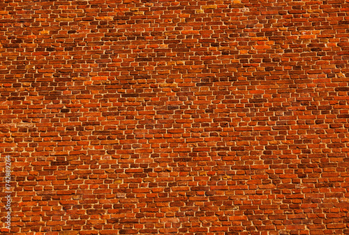 Brick texture and stone background