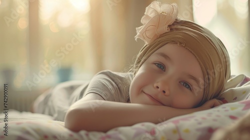 Children in the fight against cancer. International Childhood Cancer Day.