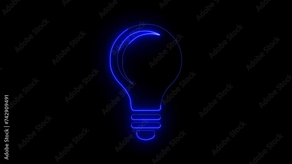 light bulb animation, light bulb turning on and off light bulb animation, light bulb turning on and off