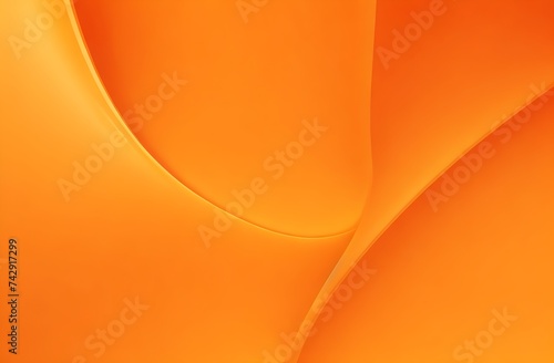 The orange gradient color abstract background of smooth lines wallpaper
