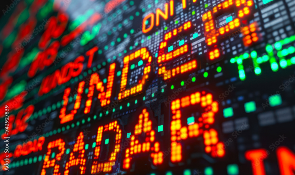 Dynamic digital stock market display with UNDER THE RADAR text, symbolizing unnoticed investment opportunities amid fluctuating financial data Dynamic digital stock market display with UNDER THE RADAR text, symbolizing unnoticed investment opportunities amid fluctuating financial data