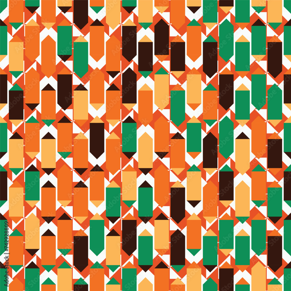 Colorful geometric seamless pattern. Cute abstract geometrical textures. Simple pattern design for babies, kids, decor. Colorful geometric seamless pattern. Cute abstract geometrical textures. Simple pattern design for babies, kids, decor.