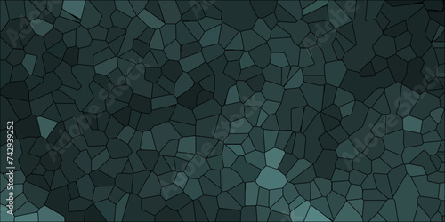 Terrazzo flooring pattern classic Italian venetian style flooring graphic design. Abstract polygonal texture background. Green polygonal background, Quartz royal green Broken Stained Glass Background