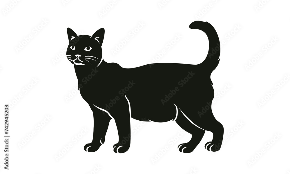 cat silhouette 