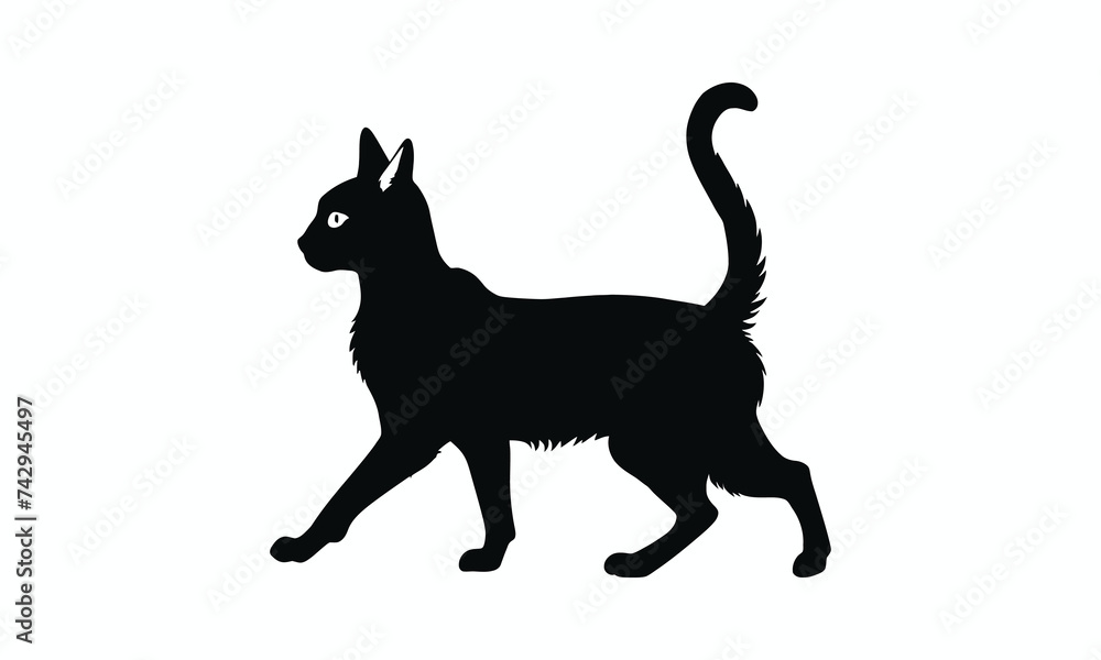 cat silhouette 