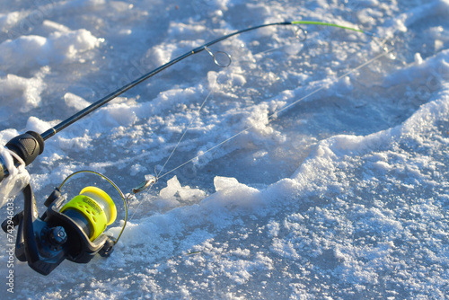 Ice fishing , winter activities, and ice fishing equipment