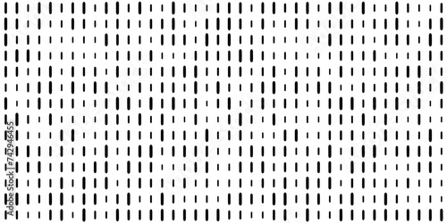 dashed line pattern. Different size vertical dashed lines. Seamless geomety texture for cloth, costume, decoration. vector illustration