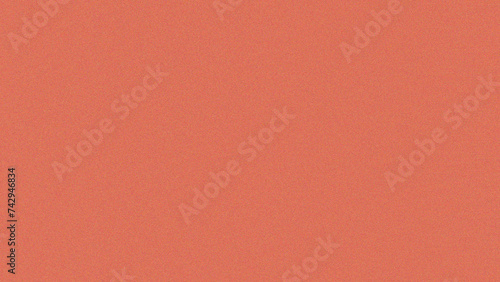 Grainy background. Textured plain Terracotta Red color with noise surface. for display product background.