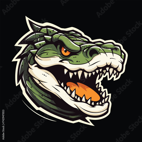 head of a crocodile © Putra