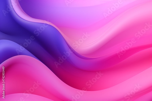 Purple to Violet to Pink to Magenta abstract fluid gradient design, curved wave in motion background for banner, wallpaper, poster, template, flier and cover © DigitalParadise