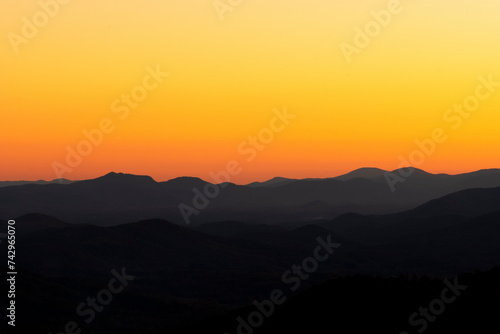Wallpaper Mural View of Blue Ridge Mountains, North Carolina, United States. Torontodigital.ca