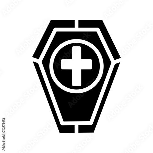 Ashes Dead Funeral Glyph Icon