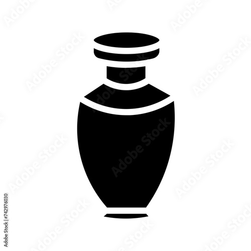 Funeral Holy Lent Glyph Icon