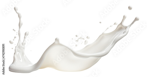 Splash of milk or cream  cut out