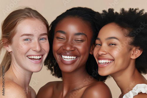 Unity in Diversity: Confident Smiles and Natural Beauty 