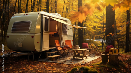  Cozy Trailer of mobile home or recreational vehicle