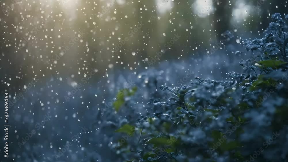 Raining on plants, ambient nature video, stock video, 4k animated seamless loop, seamless looping overlay 4k virtual video animation background, rain ambience, seamless ambience, 4k raining ambience Raining on plants, ambient nature video, stock video, 4k animated seamless loop, seamless looping overlay 4k virtual video animation background, rain ambience, seamless ambience, 4k raining ambience