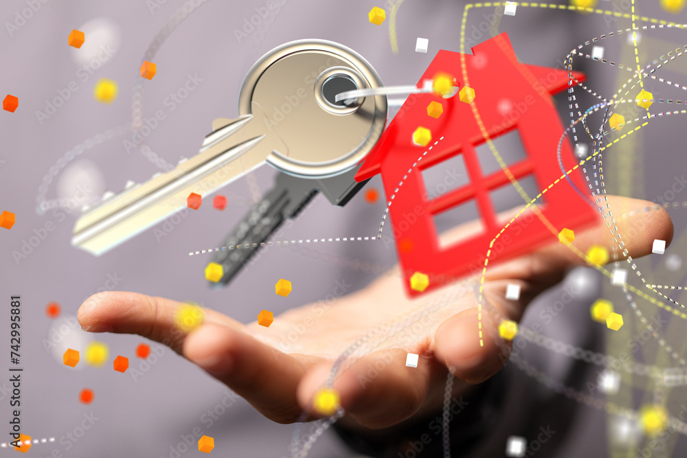 Obraz premium - neural network exposure digital