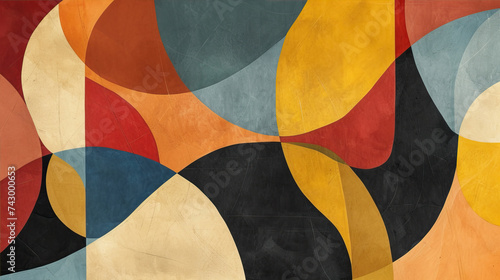 Abstract multicolored background.
