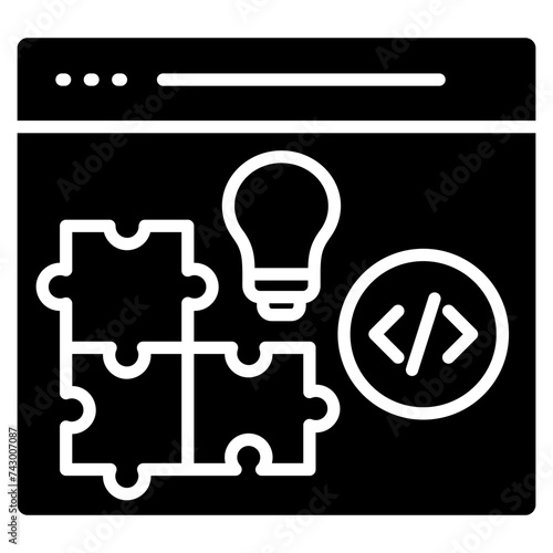 Problem Solver  Icon Element For Design