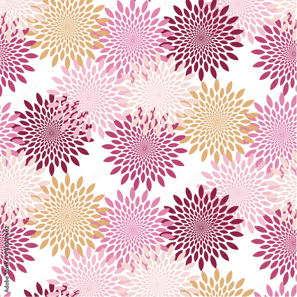 Floral pattern design Floral pattern design