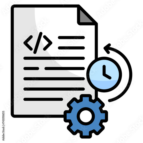 Code Legacy  Icon Element For Design