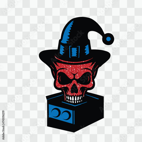 free skull vector for any brand commercial use