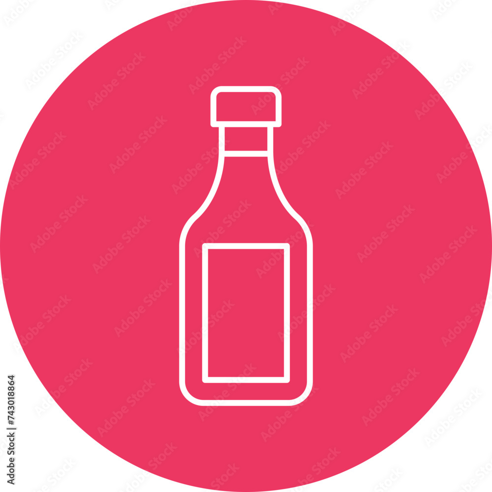 Liquor Line Circle Icon Liquor Line Circle Icon