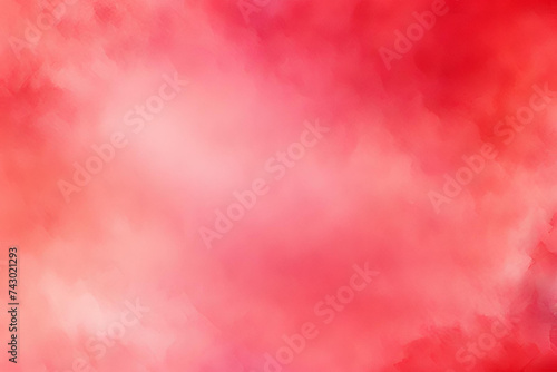 Abstract Gradient Smooth Blurred Watercolor REd Background Image