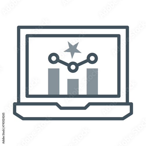 Keyword Ranking Line Fill