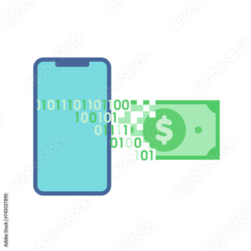 スマホで電子化する日本円札