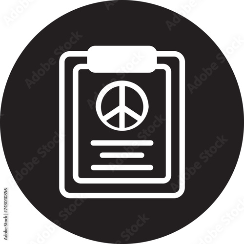 petition glyph icon