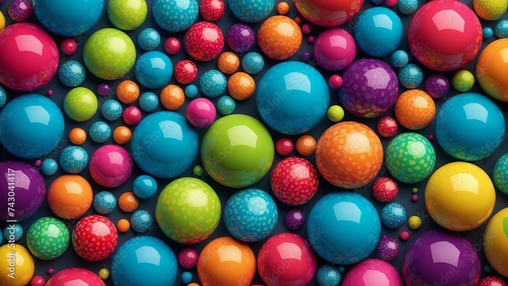 abstract colors balls connection background abstract colors balls connection background