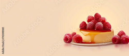 Custard with egg custard ca...
