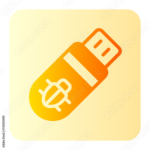 infected gradient icon