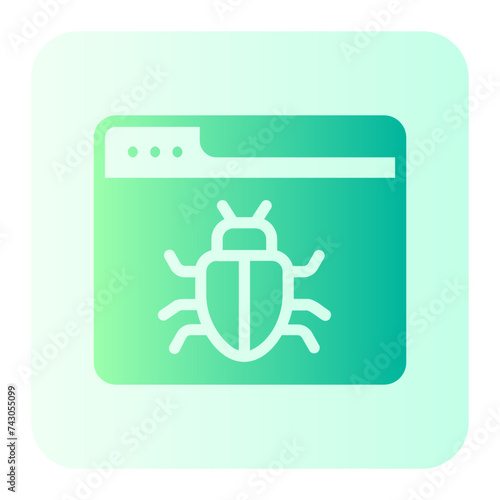 infected gradient icon