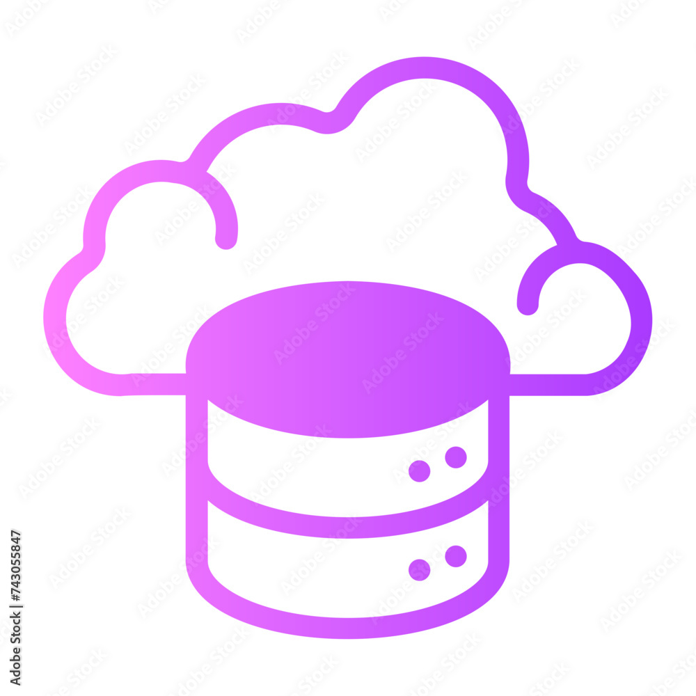 database gradient icon database gradient icon