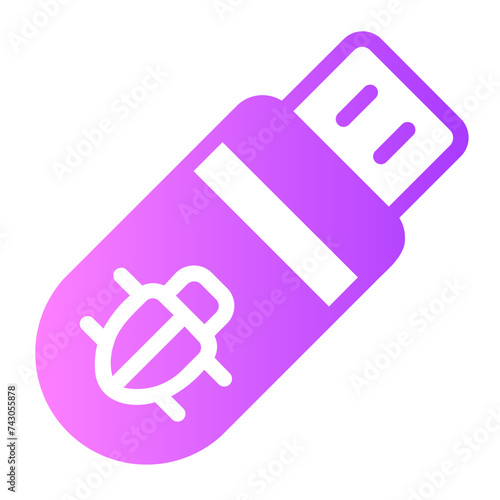 infected gradient icon
