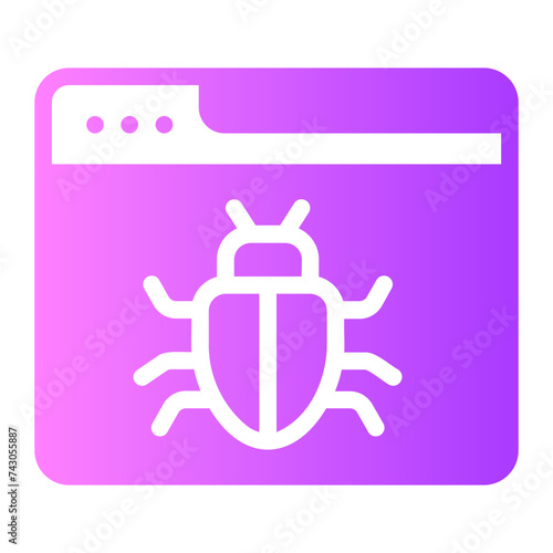 infected gradient icon