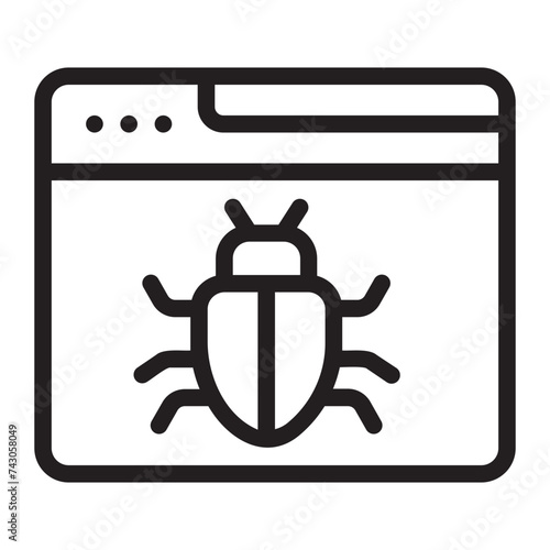infected line icon