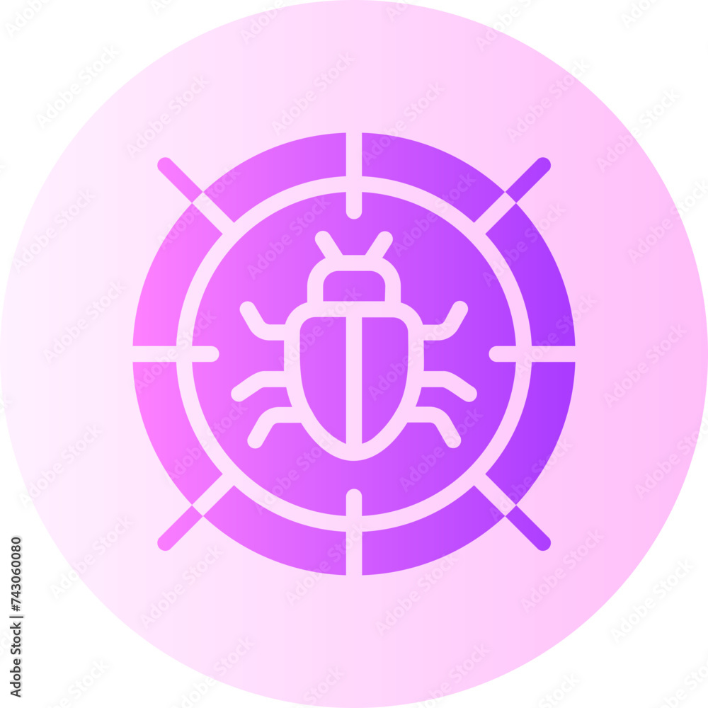 target gradient icon target gradient icon