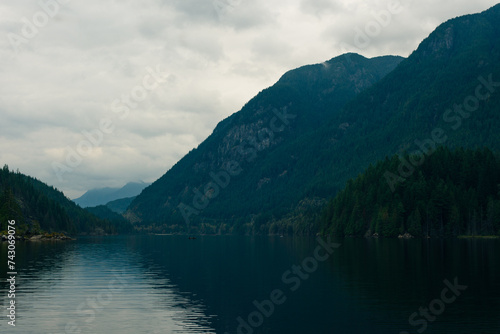 Alouette Lake in the Golden Ears Provincial Park, British Columbia, Canada photo