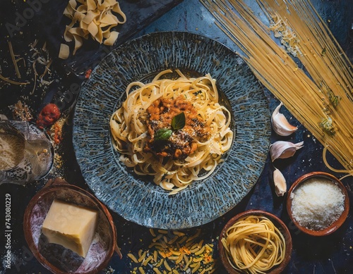 Italian pasta is a versatile and delicious dough, perfect with a variety of sauces and ingredients, known for its al dente texture.	
