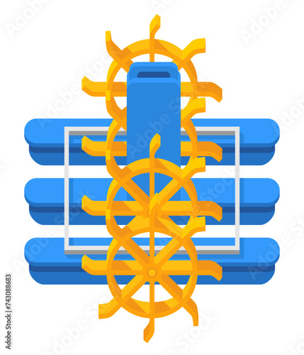 Aerators, equipment for fish farming - aquaculture
