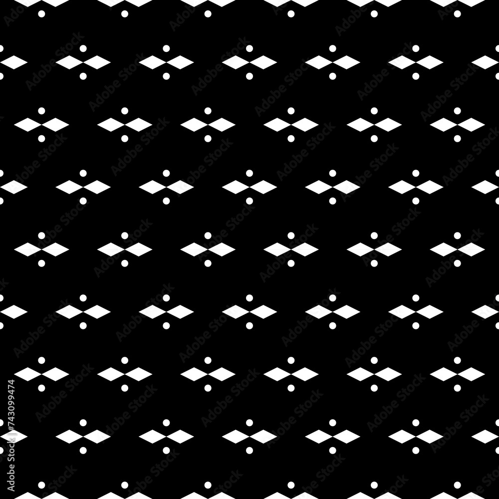 Seamless pattern. Geometrical backdrop. Rhombuses, circles ornament. Figures background. Simple shapes wallpaper. Digital paper, web designing, textile print. Vector Seamless pattern. Geometrical backdrop. Rhombuses, circles ornament. Figures background. Simple shapes wallpaper. Digital paper, web designing, textile print. Vector