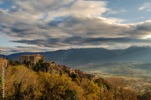 Macchiagodena, Molise. Glimpses of autumn. photo